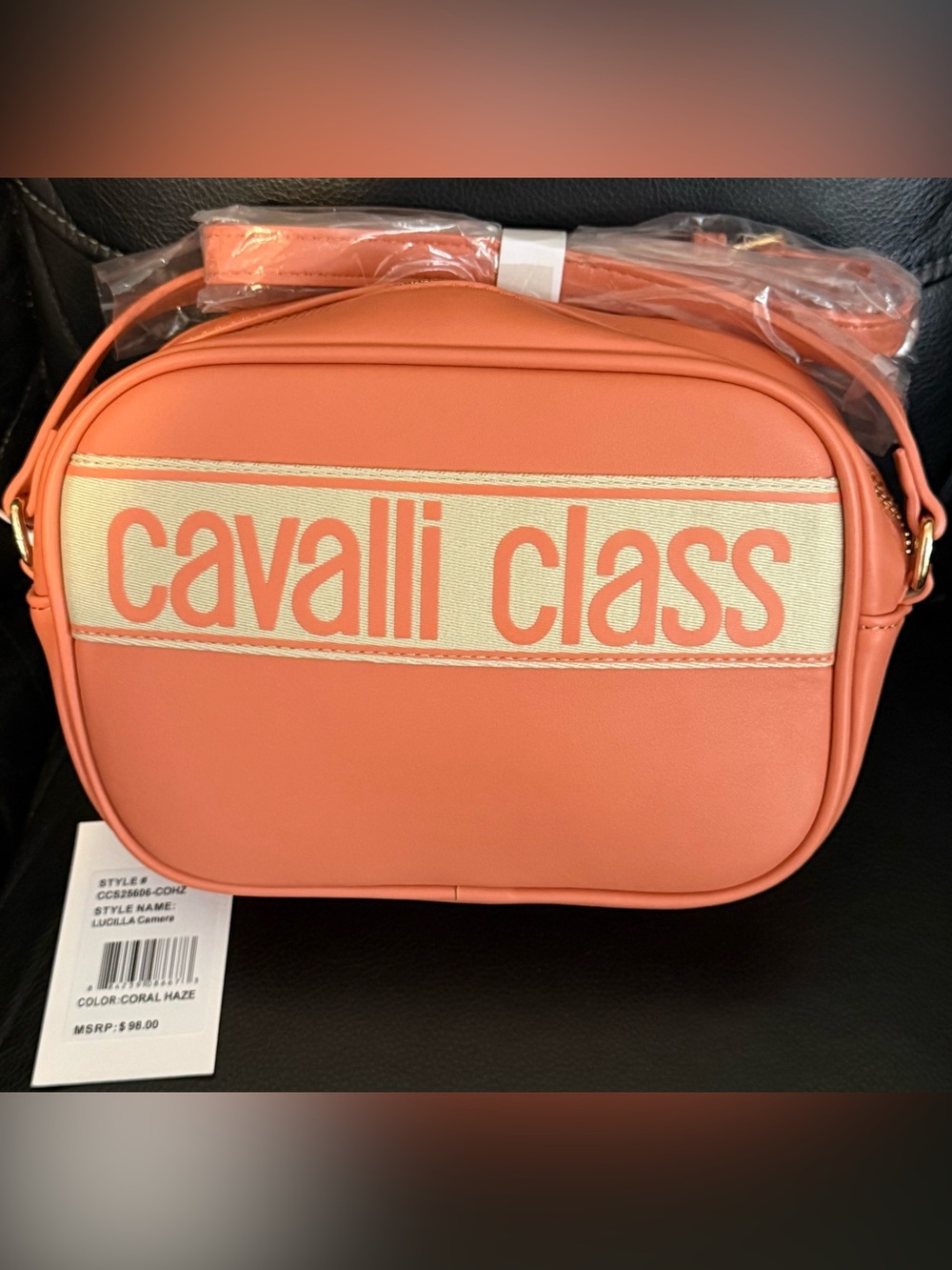 Cavalli Class Lucille Camera Bag in Coral